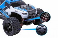 Radprofil und Stoßdämper vom RC Buggy