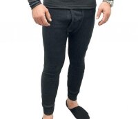 warme lange Thermo-Unterhose für Herren Gr. XL in Anthrazit Garcia Pescara