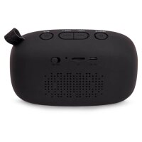 Rückseite des Aiwa BS-110BK Bluetooth Lautsprecher