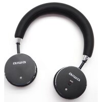 Aiwa Bluetooth Kopfhörer HSTBTN-800BK mit gepolstertem Bügel