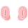 Profilanischt der Ladebox des Aiwa EBTW-150PK in pink