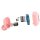 Aiwa EBTW-150PK Ohrhörer mit Touchbedienung in pink