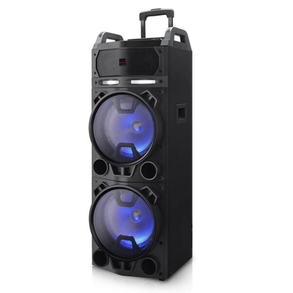 Aiwa Partylautsprecher KBTUS-900 mit LED Beleuchtung