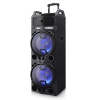 Aiwa Partylautsprecher KBTUS-900 mit LED Beleuchtung