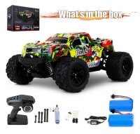 Lieferumfang des Blij´r Beast rot RC Monstertruck