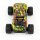 blij´r Beast RC Modellauto in rot gelb Heckansicht