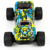 blij´r Beast RC Monstertruck blau gelb Vorderansicht