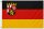 Flagge Rheinland-Pfalz 90 x 150 cm