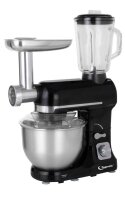 Topmatic 4in1 Küchenmaschine PKM-1800.1BG schwarz komplett
