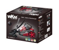 WKM PSC-2300W.17 Zyklon Boden Staubsauger rot 850W beutellos